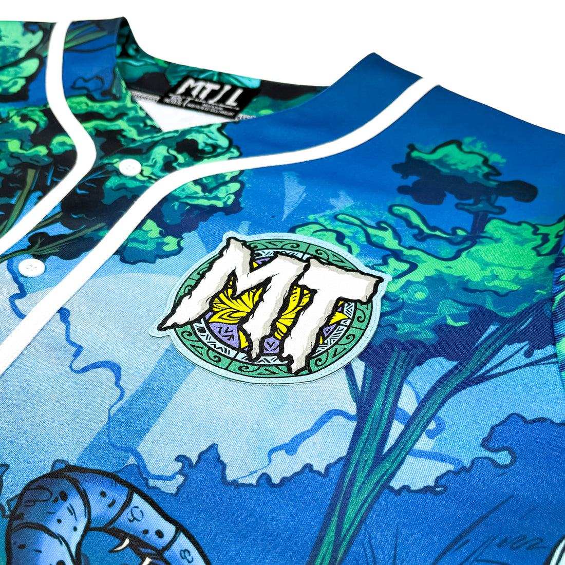 Midnight T - Devil In The Jungle - Baseball Jersey