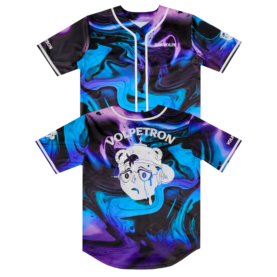 RAY VOLPE VOLPETRON FACE MELT JERSEY