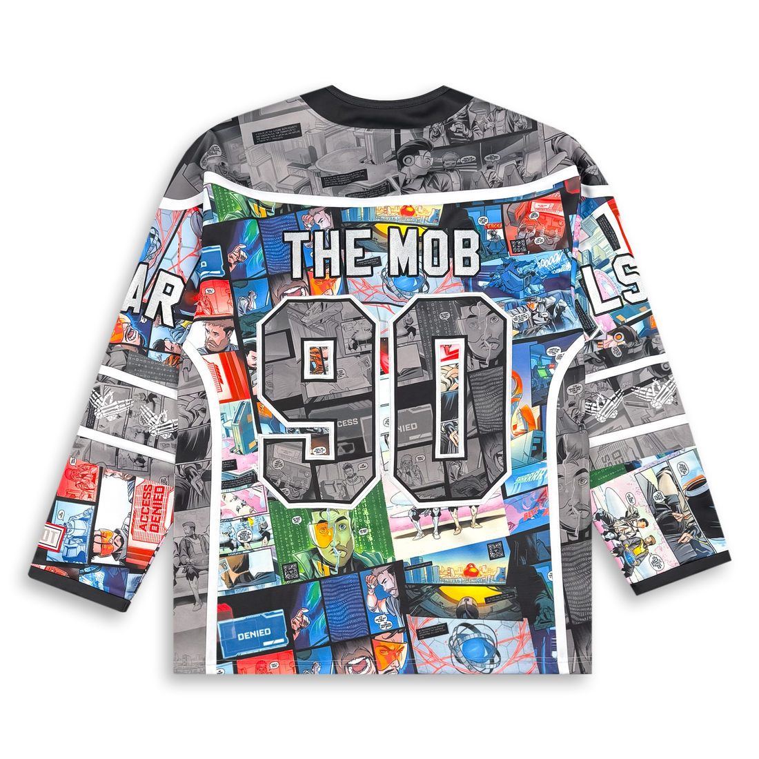 RIOT - THE MACHINE - COMIC BOOK HOCKEY JERSEY (LIMITED EDITION)