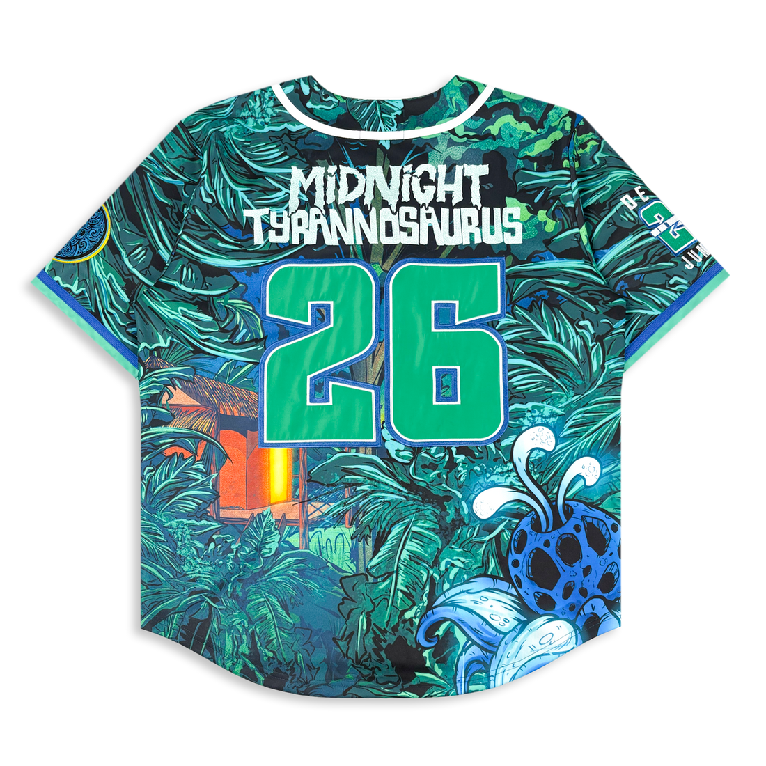 Midnight T - Devil In The Jungle - Baseball Jersey