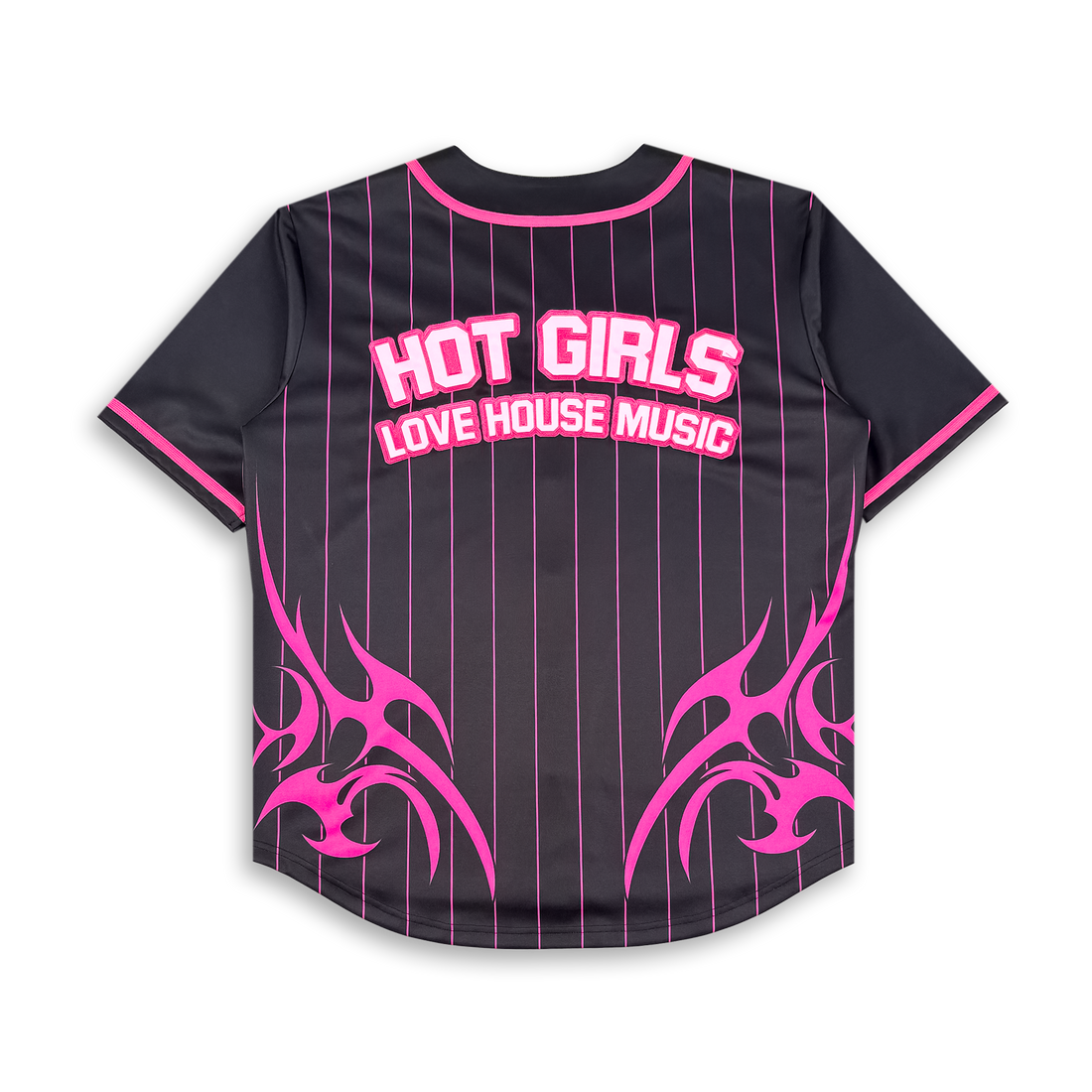 NOSTALGIX - HGLHM PINSTRIPE BASEBALL JERSEY (fixed quantity pre order)