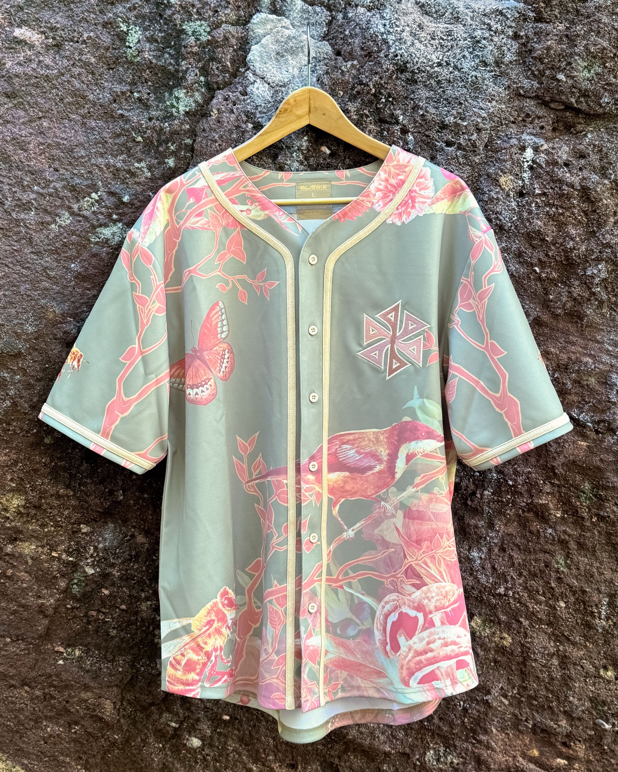希少!! 80s〜 STARTER MLB エンゼルス 総柄 スタジアムシャツ BLANKE - 2024 BOTANICAL BASEBALL JERSEY – KT8 Merch Co