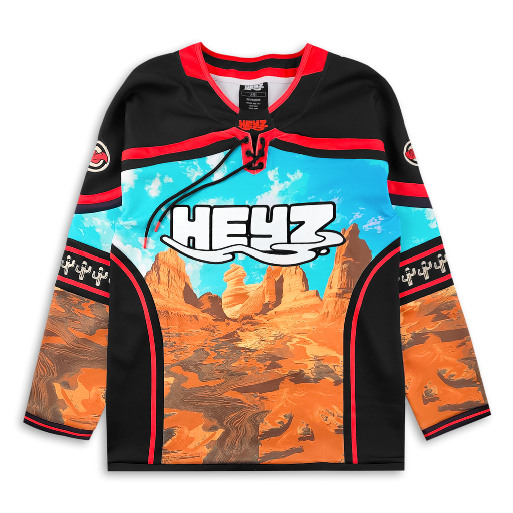 ミュージシャン fantastics buddix Logo Hockey Jersey HEYZ - Heyz'd and Confused Hockey Jersey – KT8 Merch Co