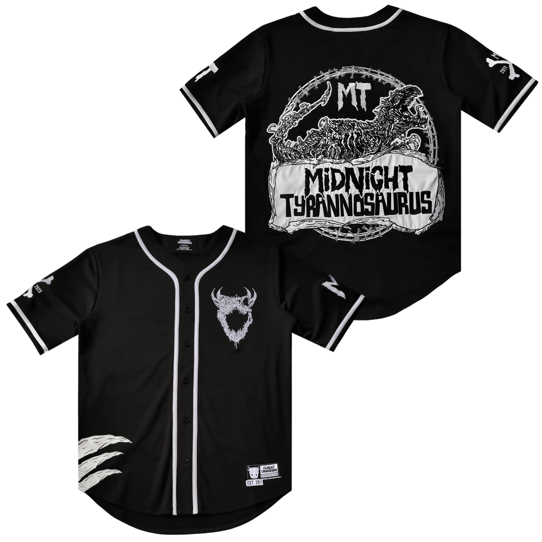 Midnight T - Symbiote Baseball Jersey