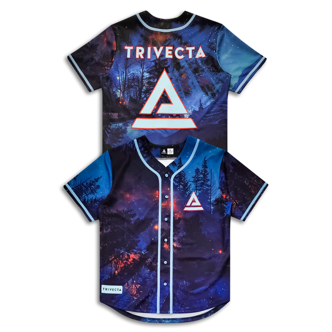 Trivecta - Alaska - Baseball Jersey