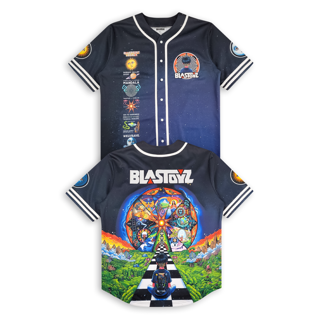 BLASTOYZ - BLUEPRINT LEGACY BASEBALL JERSEY
