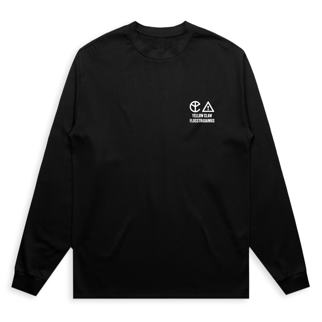 Yellow Claw x Flosstradamus - Long Sleeve – KT8 Merch Co Yellow Claw x Flosstradamus - Long Sleeve – KT8 Merch Co