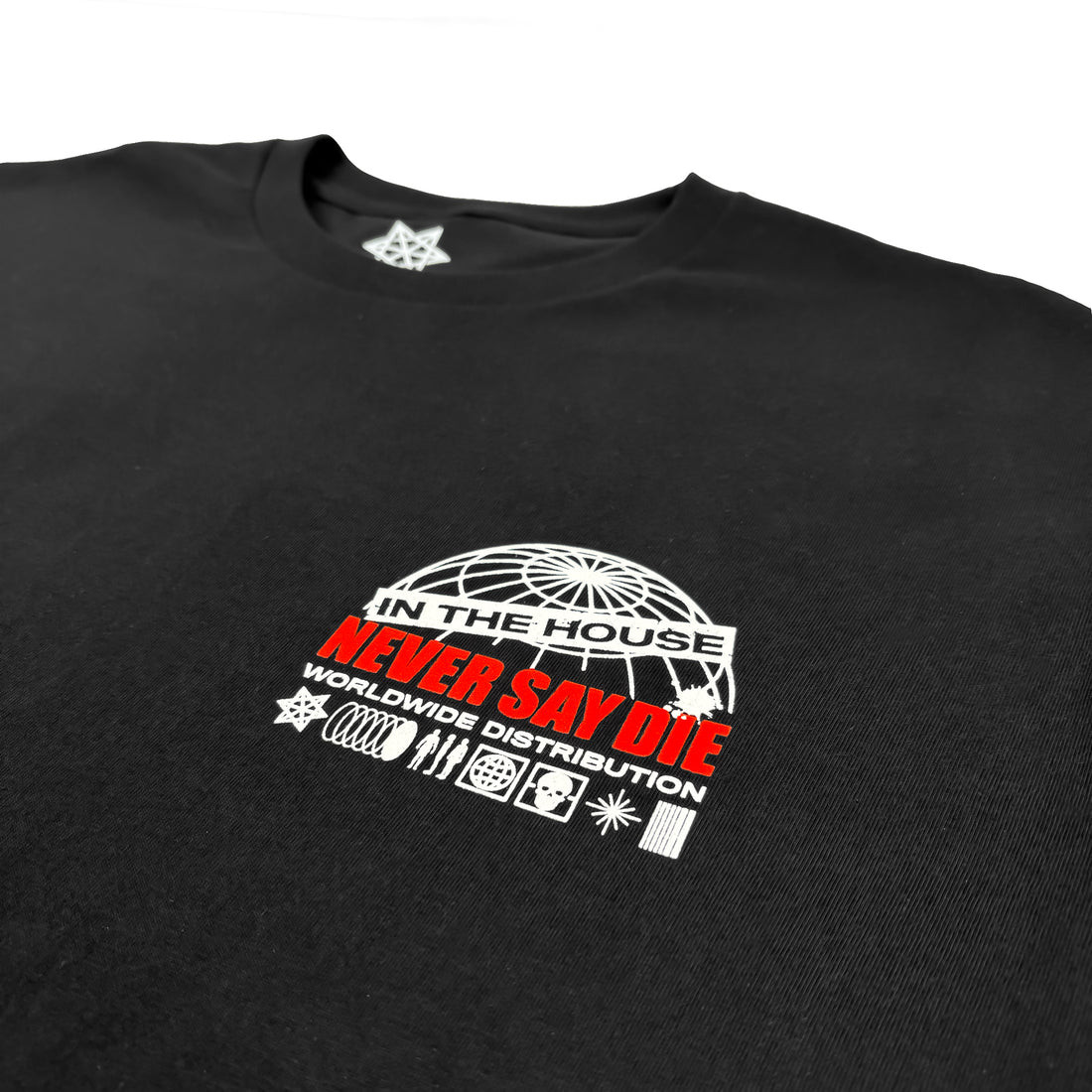 Never Say Die - Meltdown Tee - Black