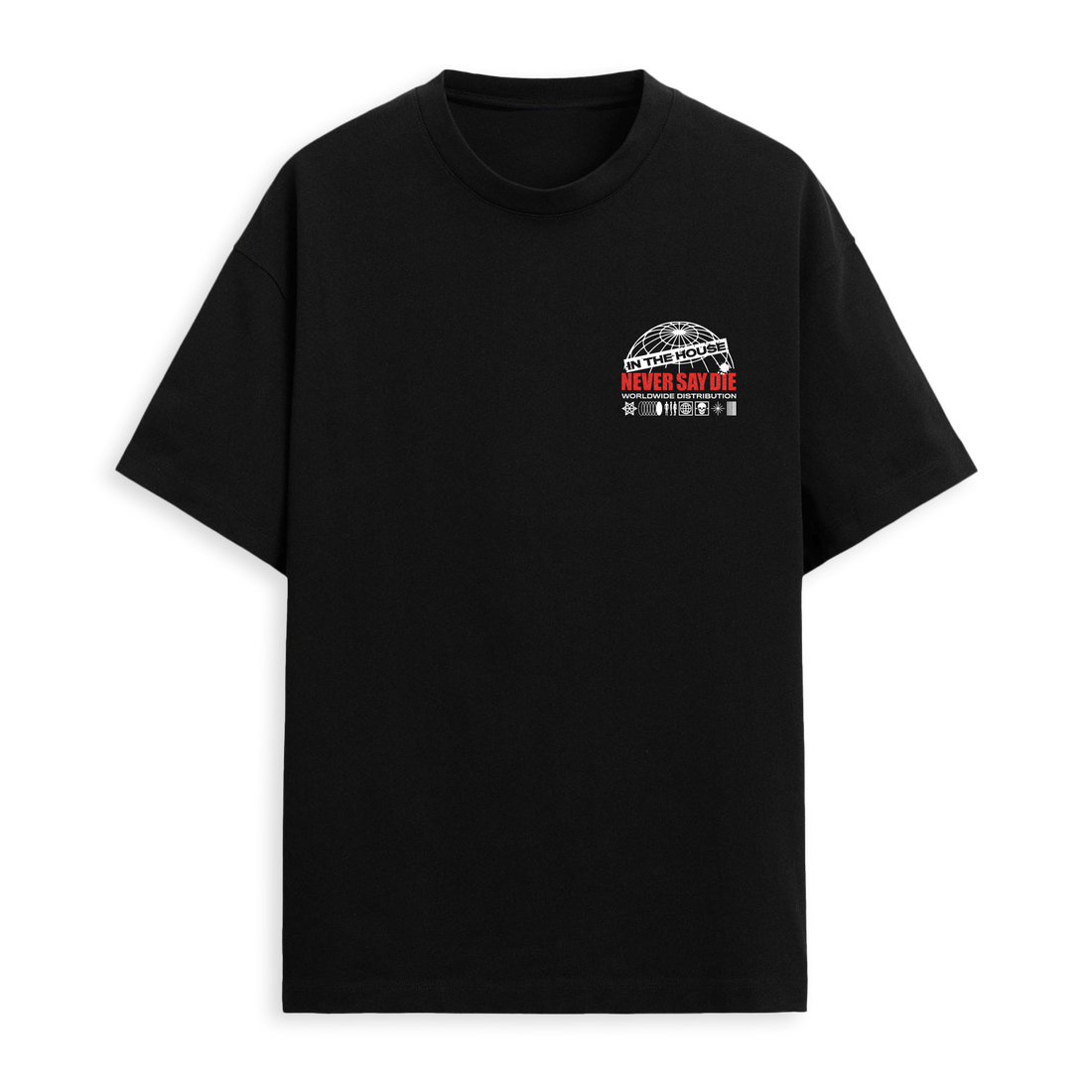 Never Say Die - Meltdown Tee - Black