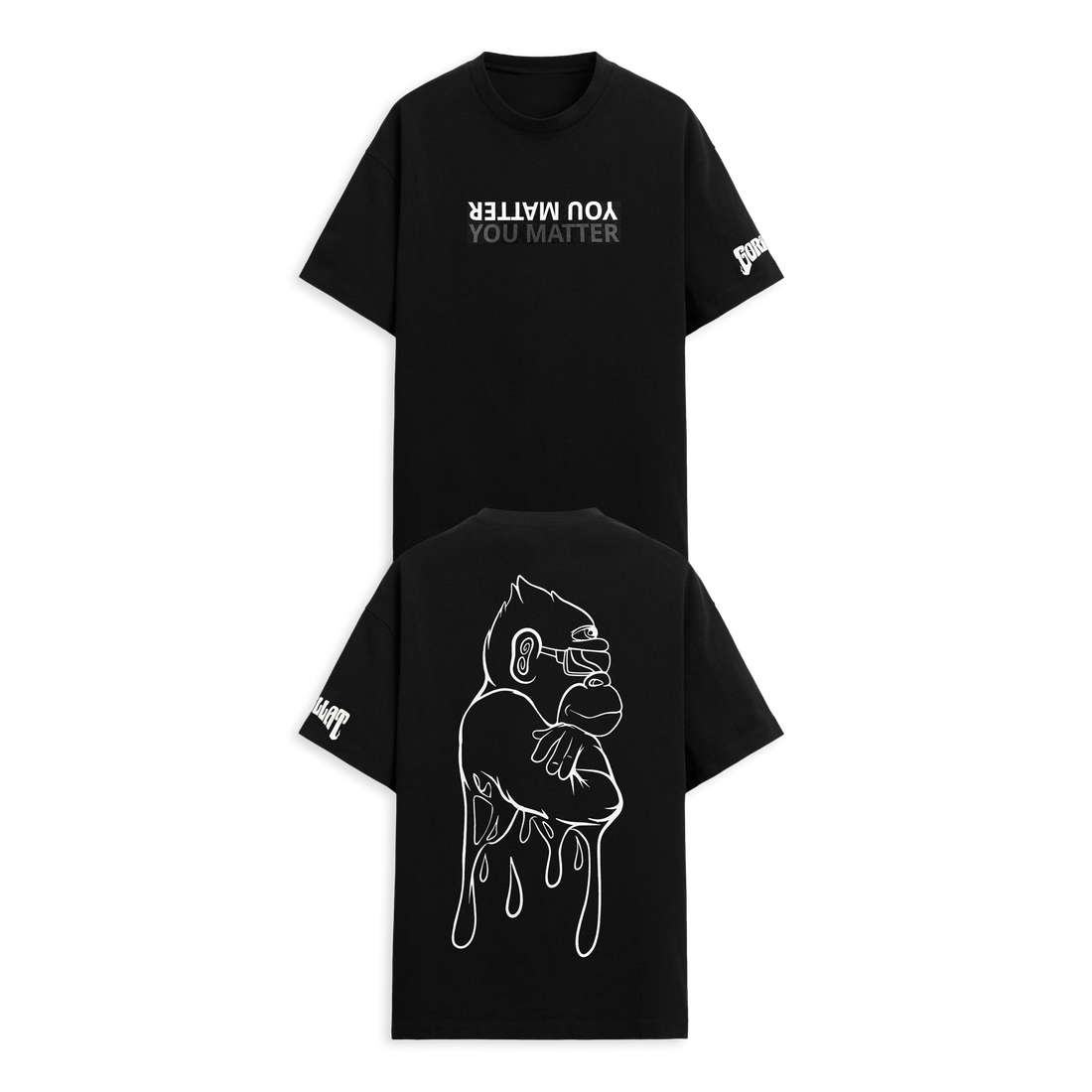 GorillaT - You Matter Melting Chimp Tee