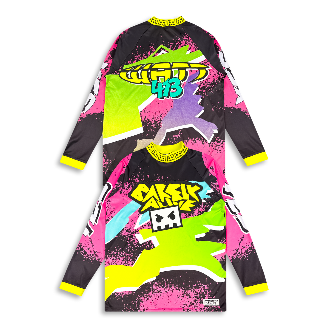 BARELY ALIVE - SUMMER 26 MOTO JERSEY (fixed quantity pre order)