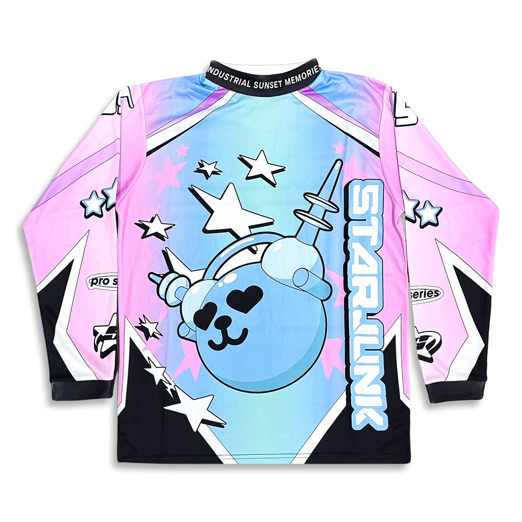 Starjunk 95 - Industrial Sunset Memories Moto Jersey – KT8 Merch Co