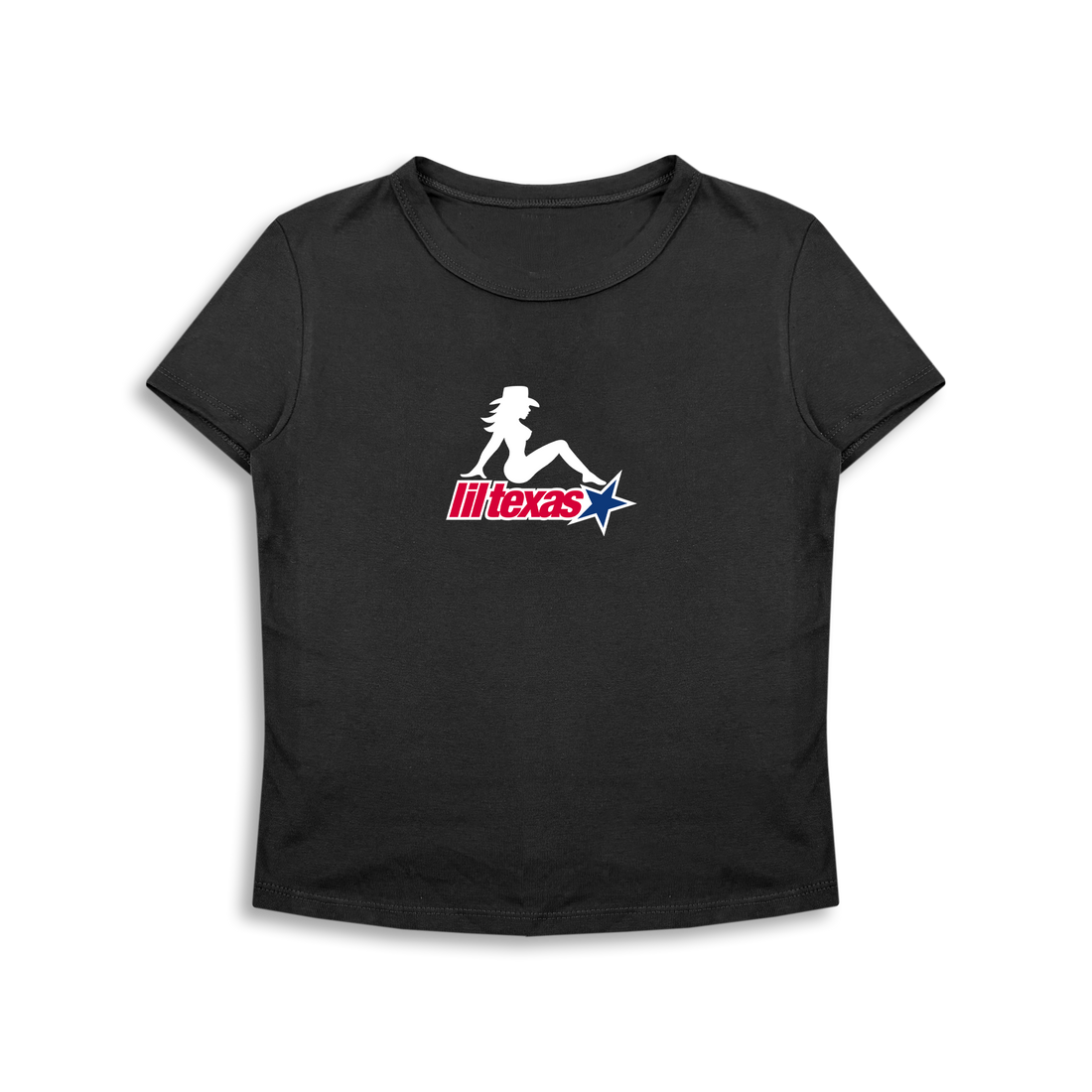 LIL TEXAS - MUDFLAP BADDIE BABY TEE – KT8 Merch Co