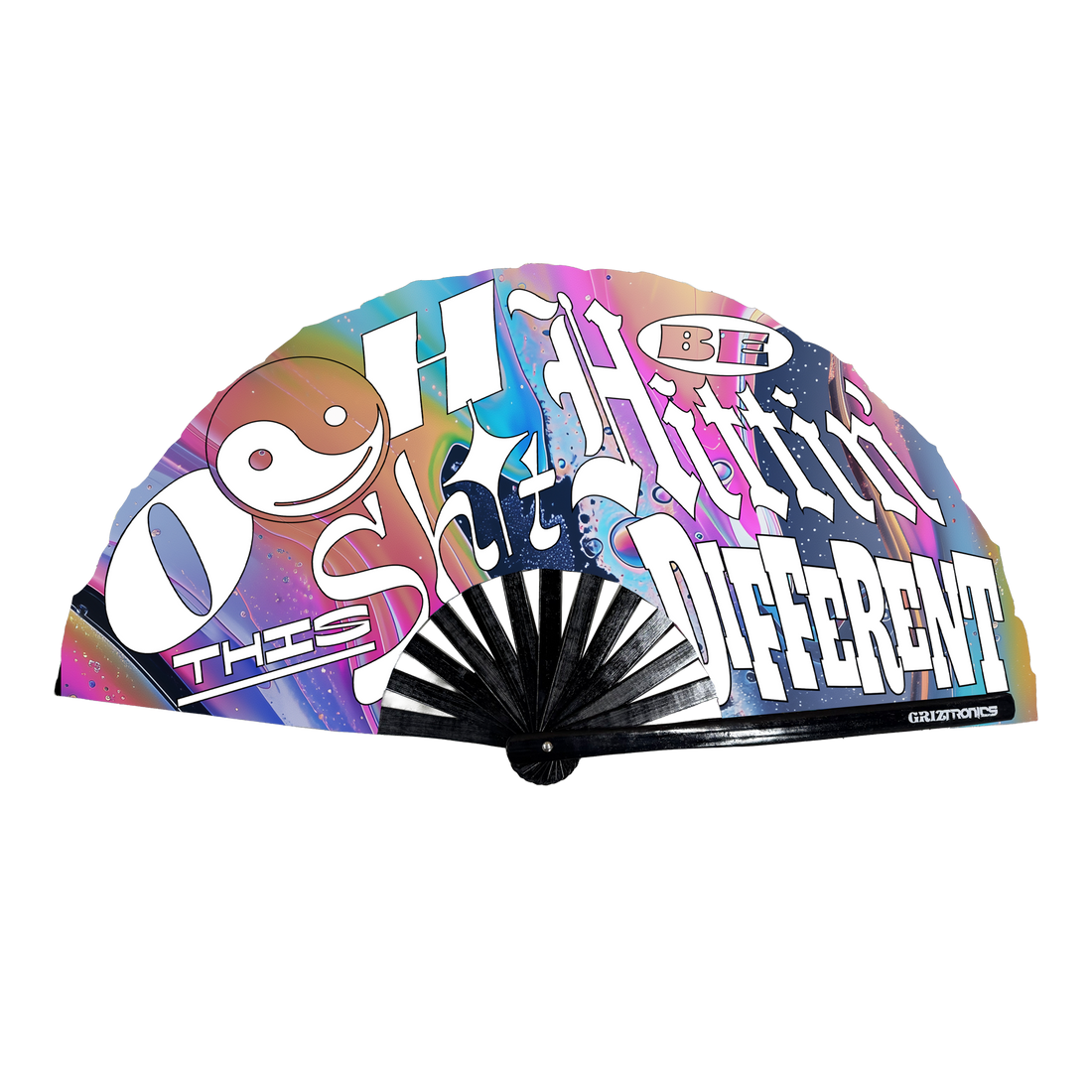 Griztronics - Double Sided Hand Fan