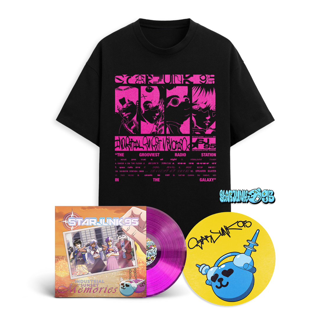 Starjunk 95 - Industrial Sunset Memories Vinyl LP Deluxe Bundle (pre order)