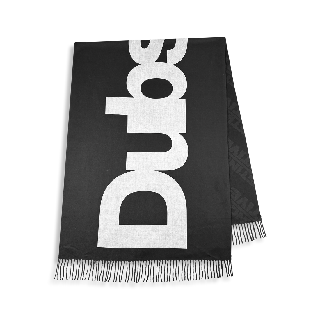 DISTINCT MOTIVE - DUBSTEP! DOUBLE SIDED BLACK PASHMINA