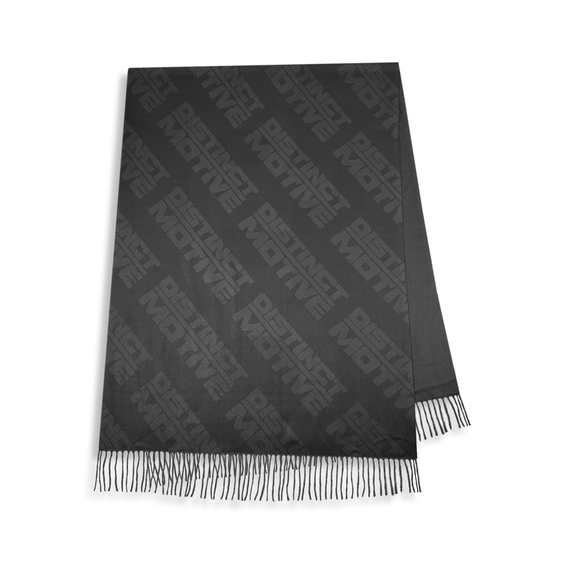 DISTINCT MOTIVE - DUBSTEP! DOUBLE SIDED BLACK PASHMINA