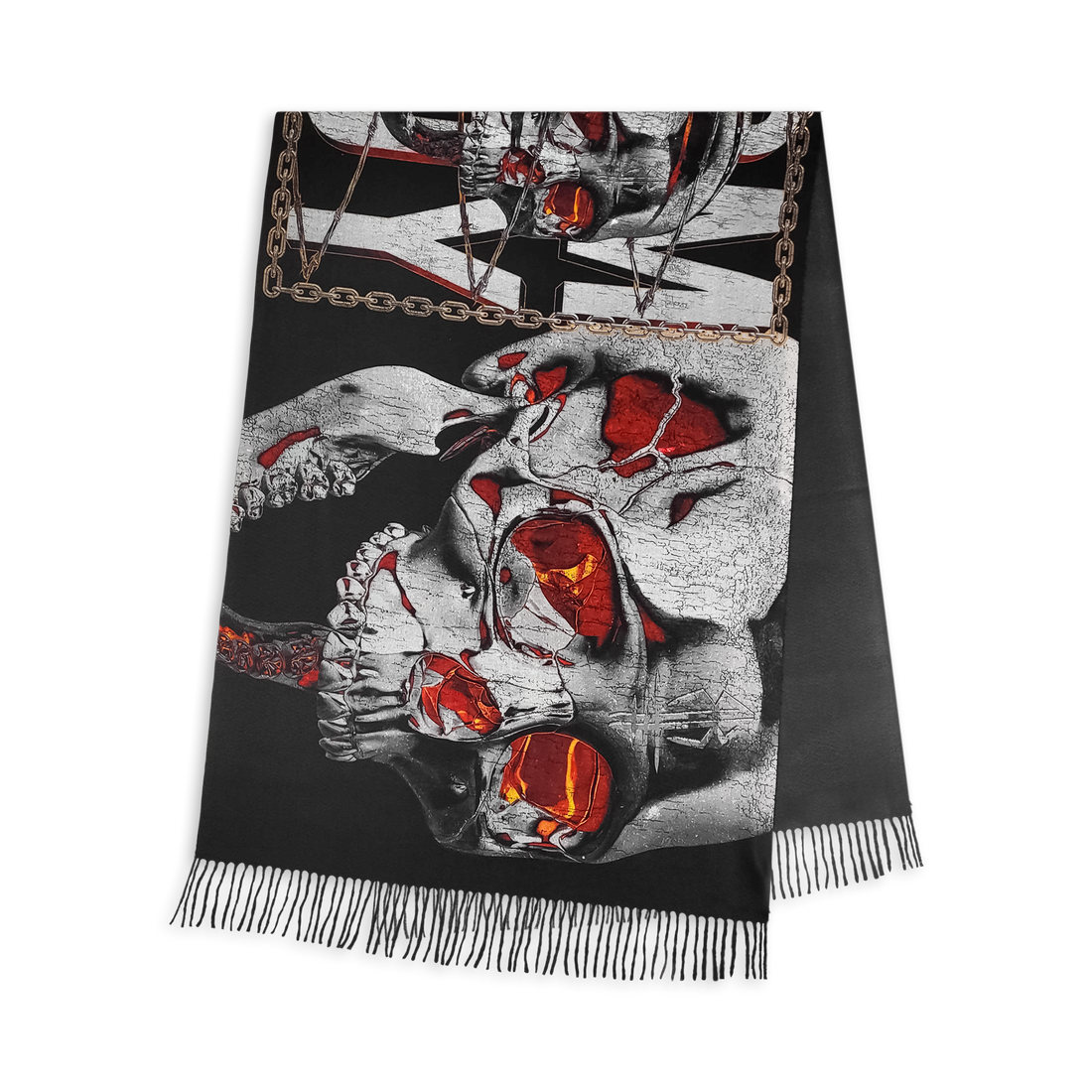 Skull Pashmina