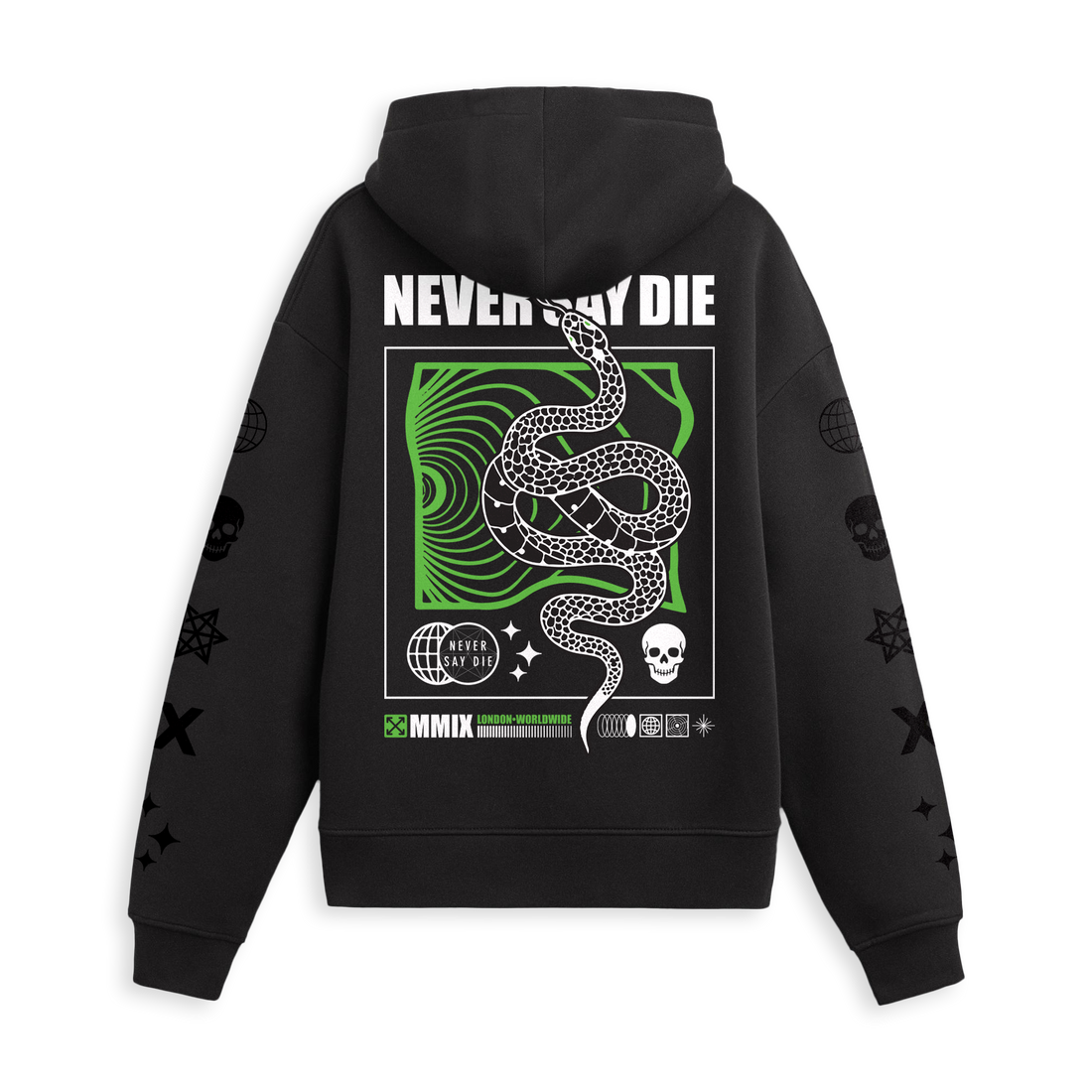 Never Say Die - Venom Hoodie