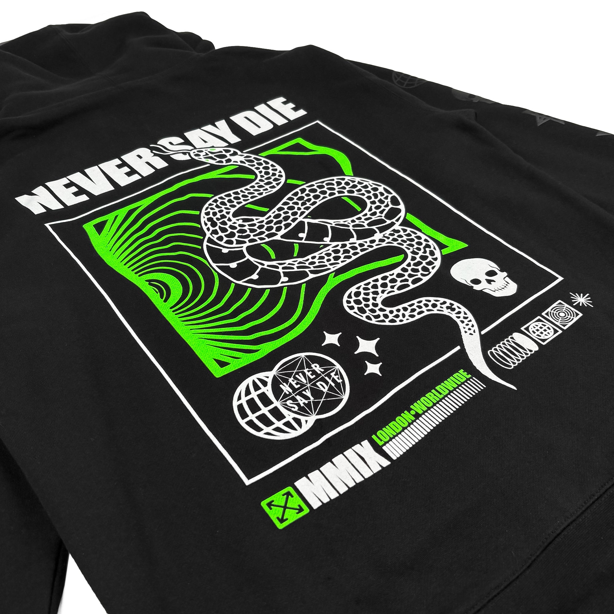 Never Say Die - Venom Hoodie – KT8 Merch Co