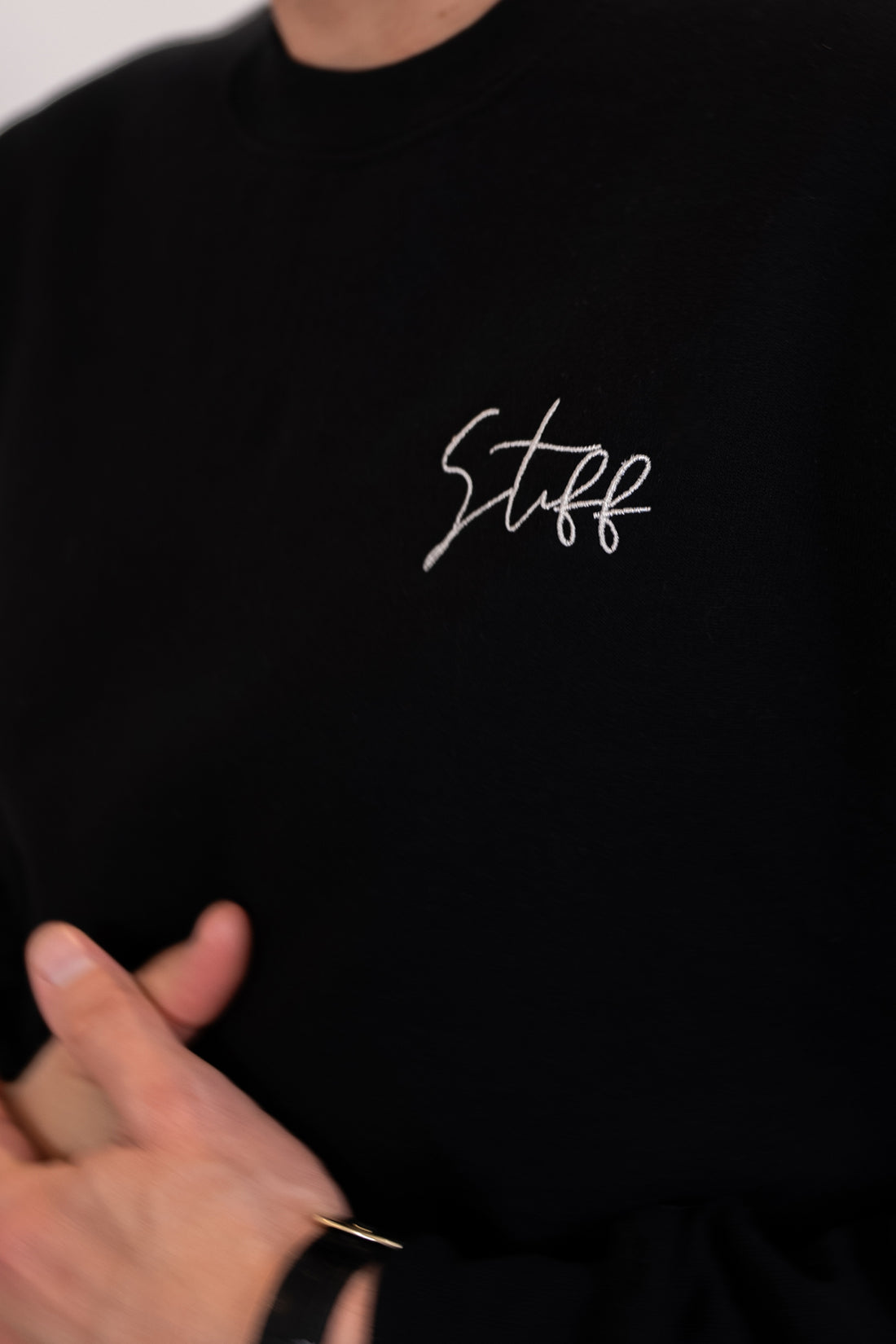 PRE SALE - Stiff Socks - Stiff - Crewneck Sweatshirt - Black