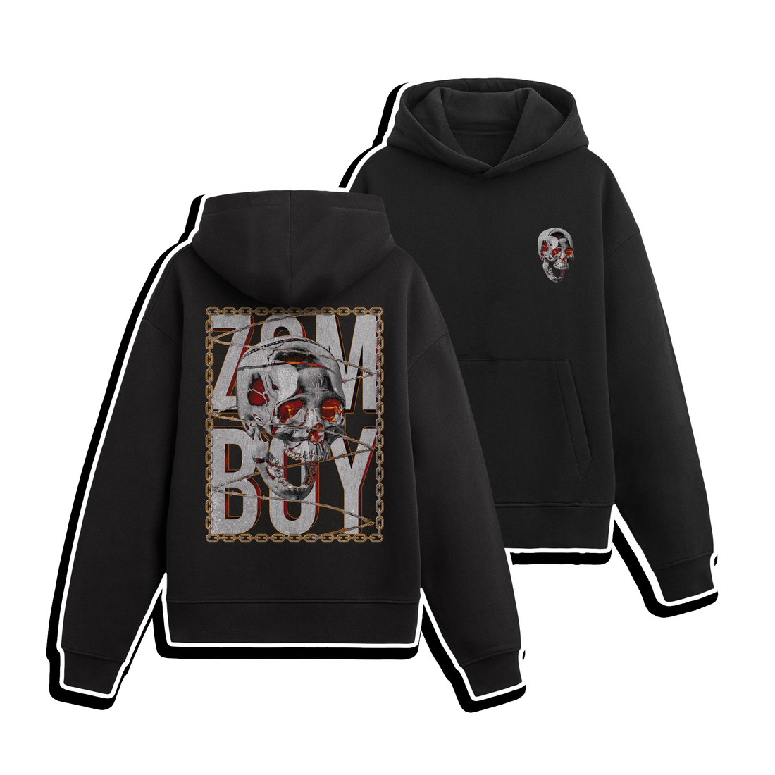 Zomboy Skull Hoodie