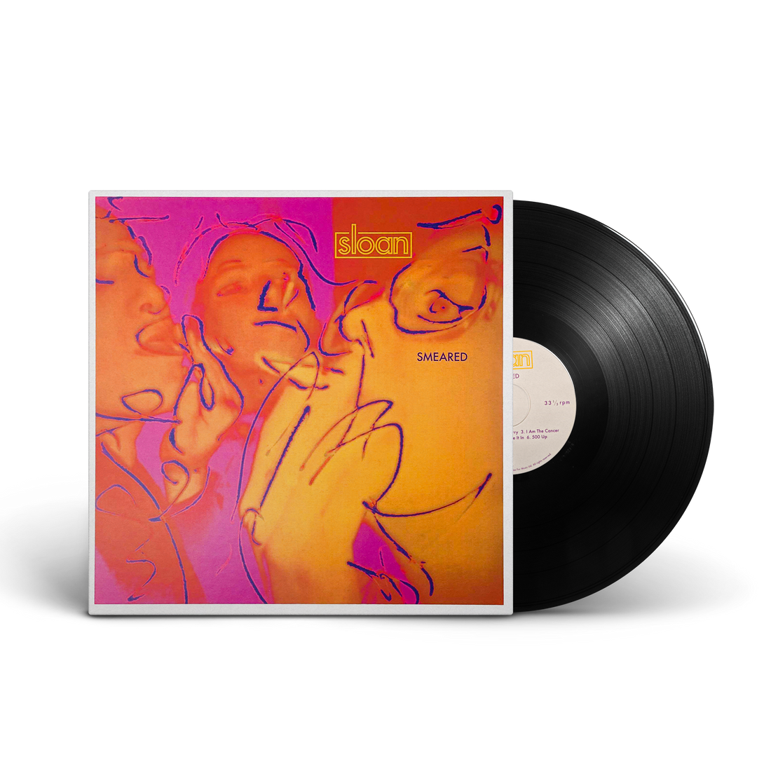 Sloan - Smeared LP - Reissue – KT8 Merch Co Sloan - Smeared LP - Reissue – KT8 Merch Co