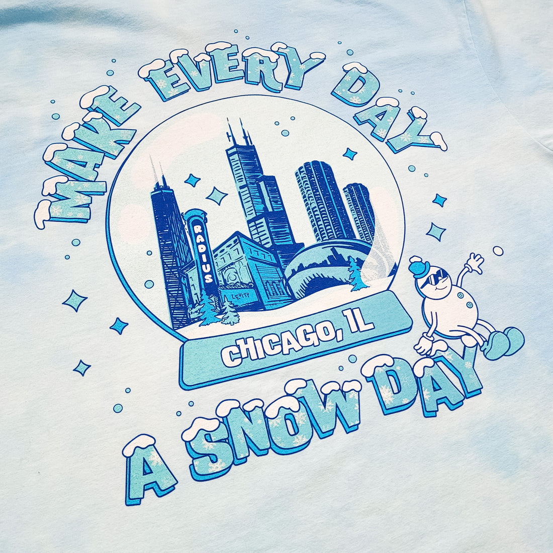 Levity - Snow Day 2025 - Tie Dye Tee