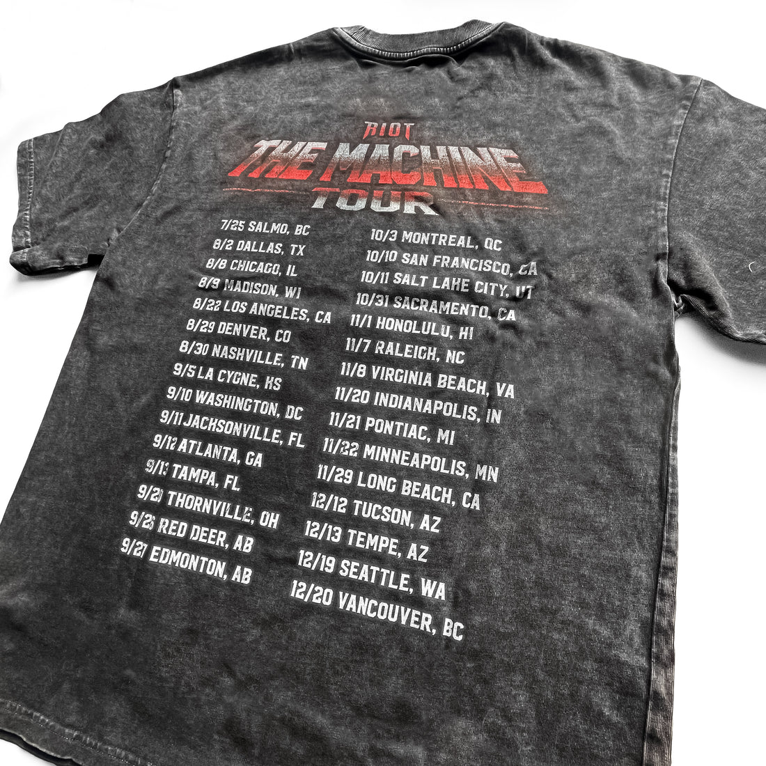 RIOT - THE MACHINE TOUR TEE