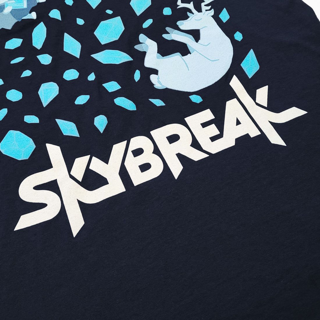 Ace Aura x Skybreak - Falling - Navy Tee