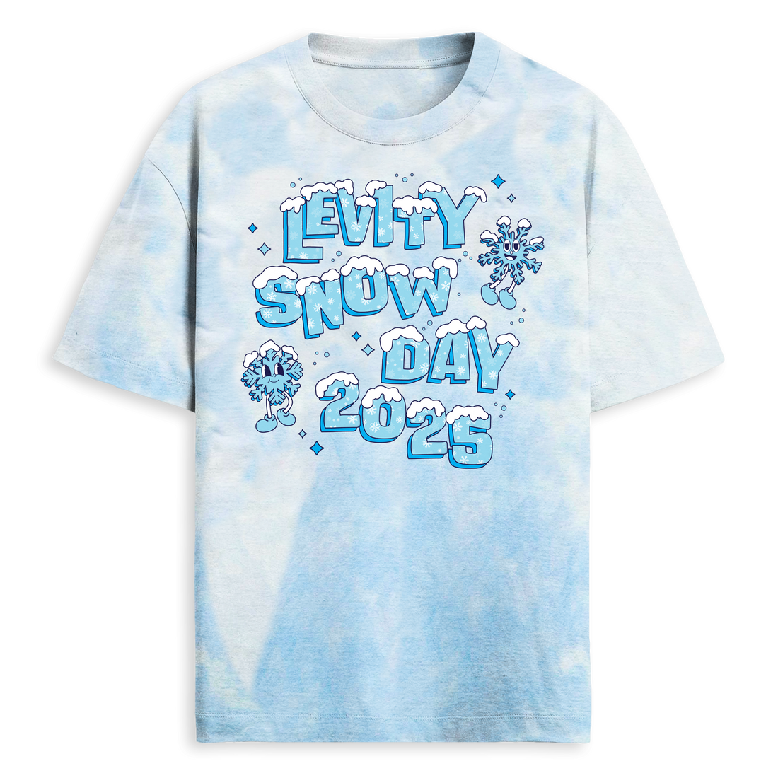 Levity - Snow Day 2025 - Tie Dye Tee