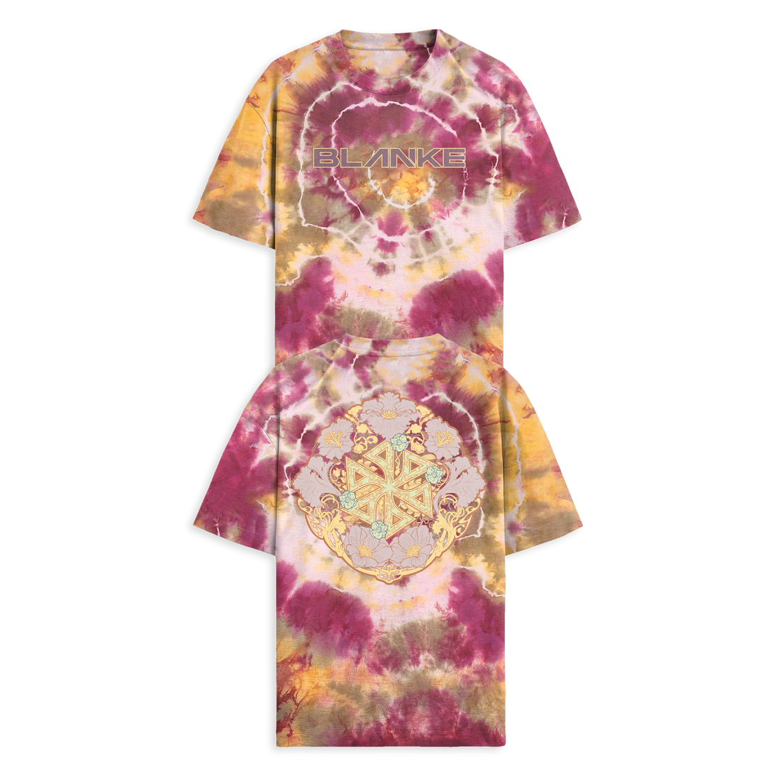BLANKE FLORA TIE DYE TEE