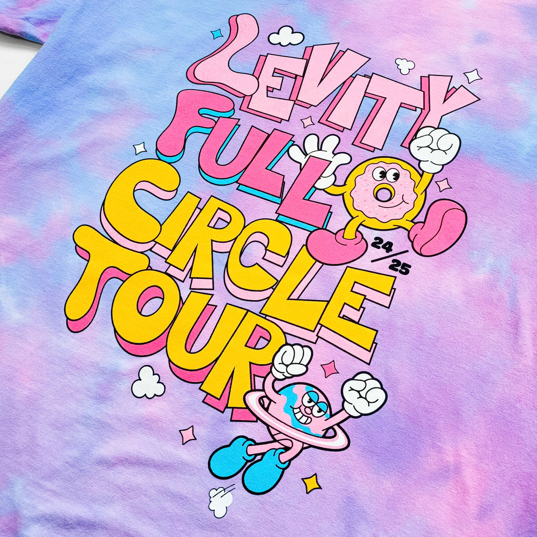 Levity - Full Circle Disco - Tie Dye Tee (pre sale)