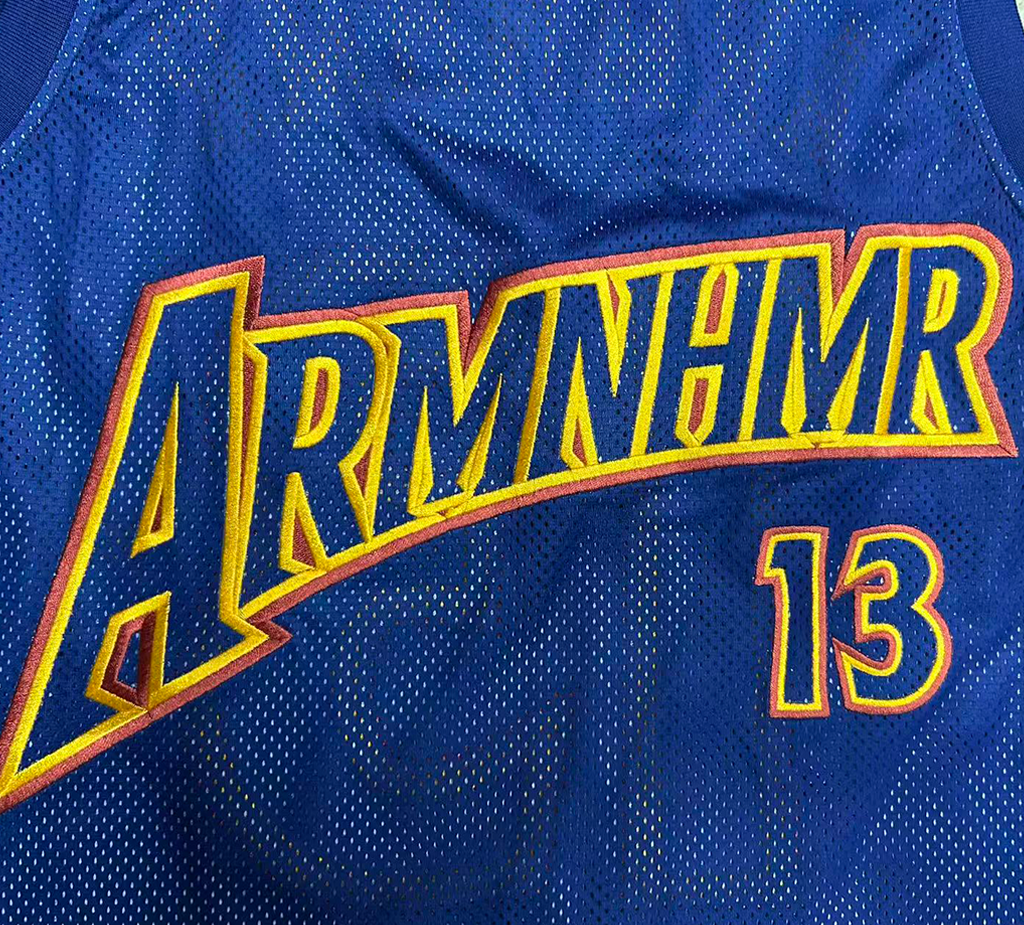 ARMNHMR - SAN FRANCISCO BILL GRAHAM BASKETBALL JERSEY