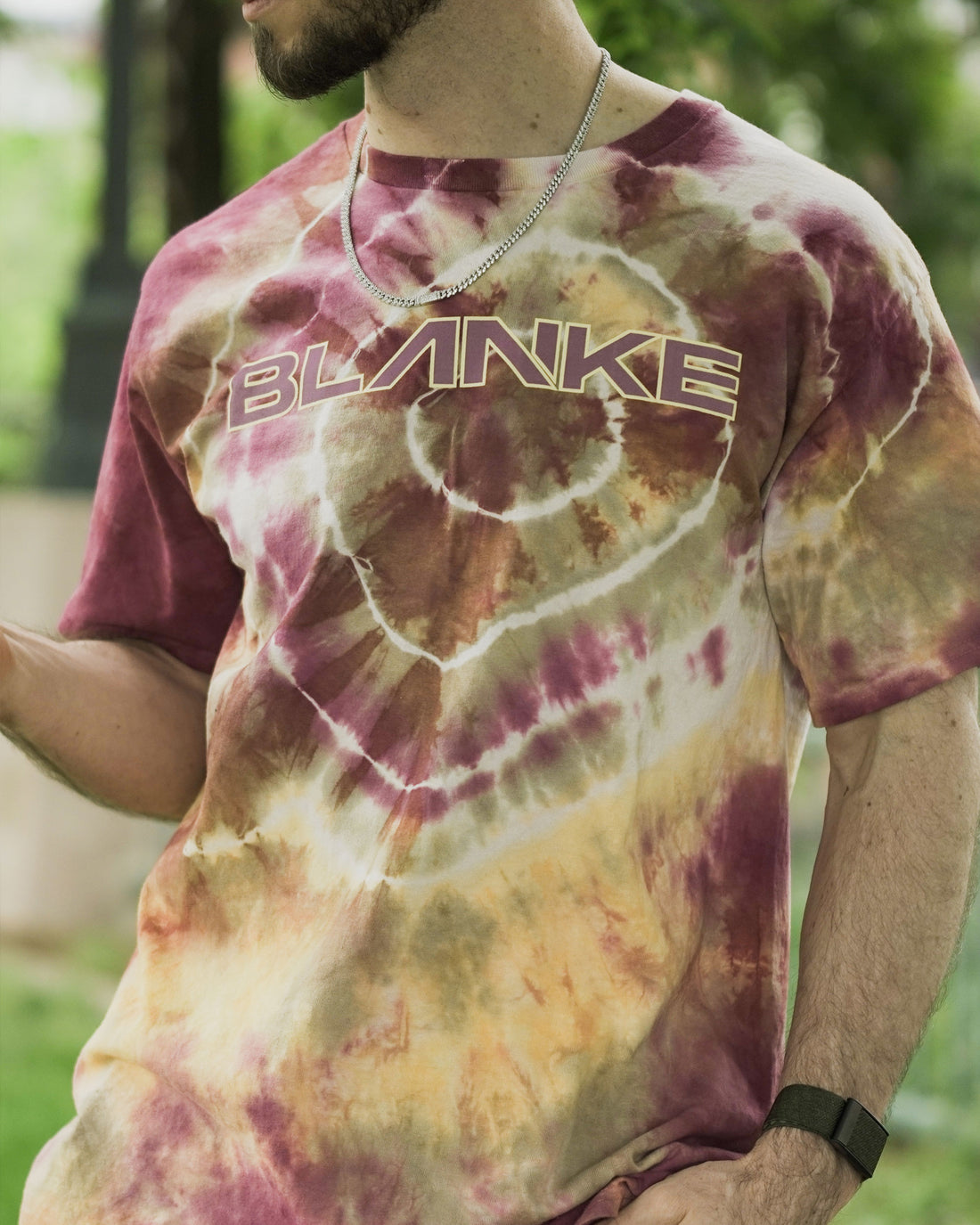 BLANKE FLORA TIE DYE TEE