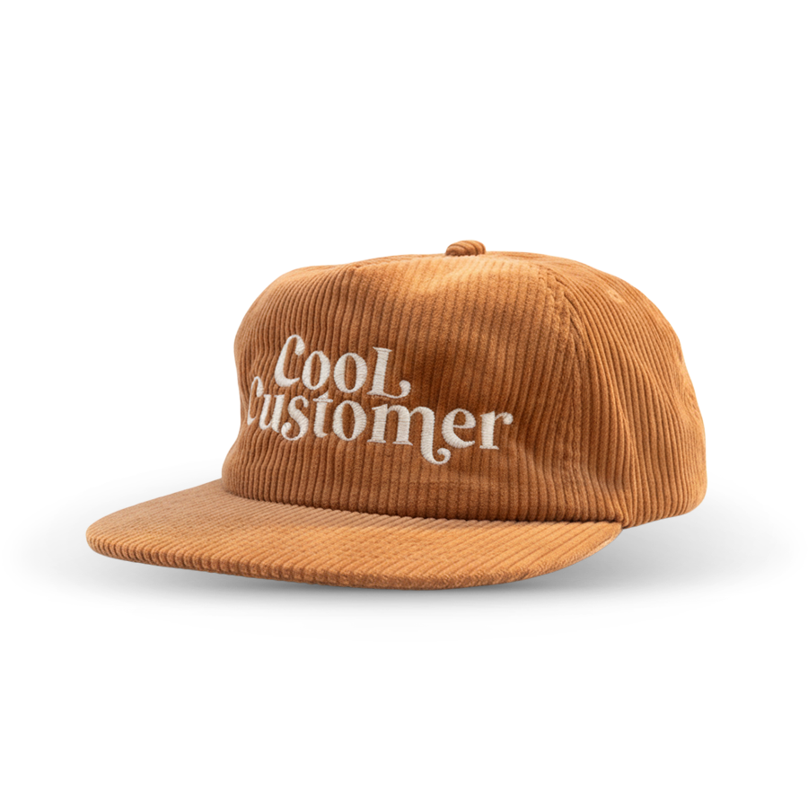 COOL CUSTOMER - Cord Cap - Camel