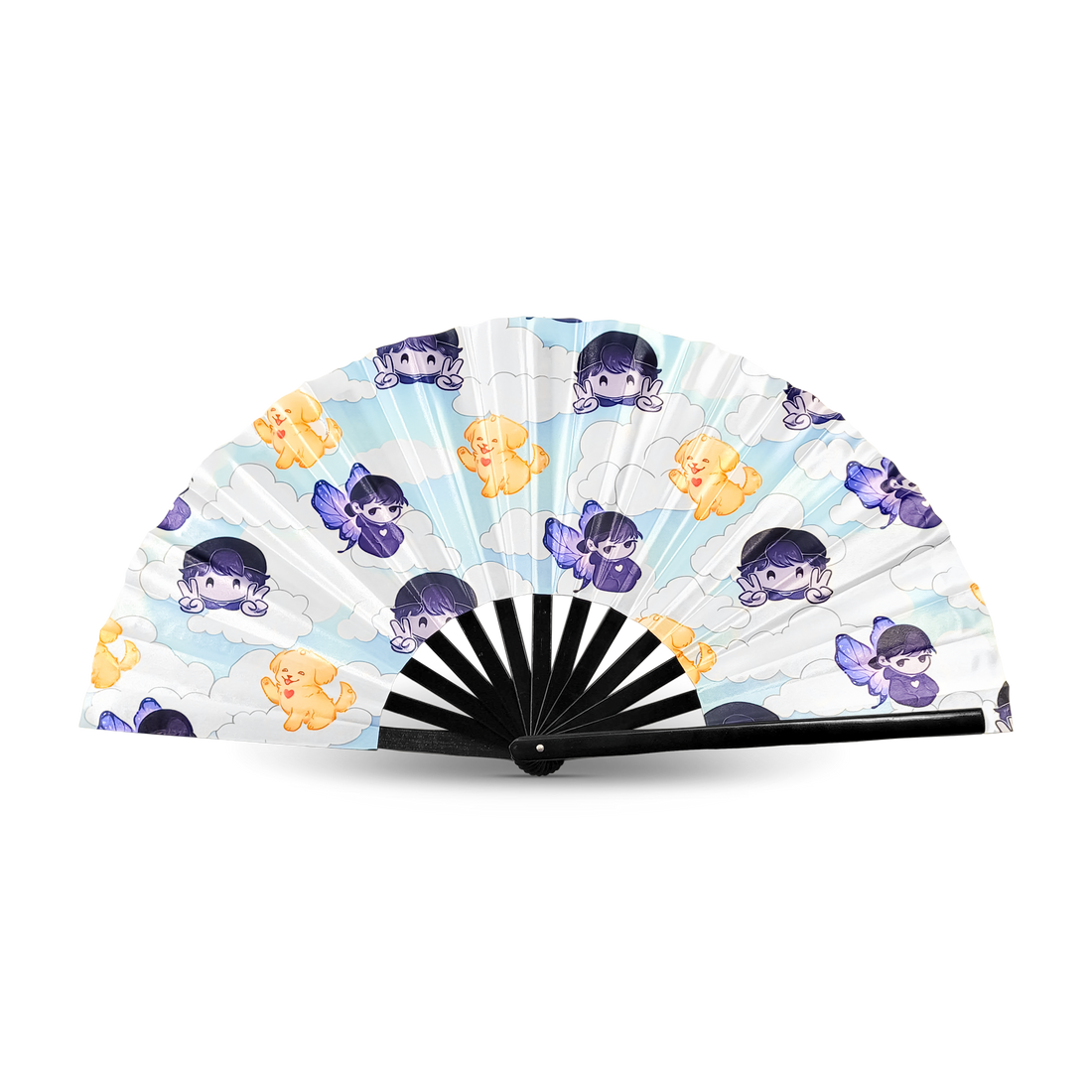 Mini Fan Merch William Black Hand Fan – KT8 Merch Co
