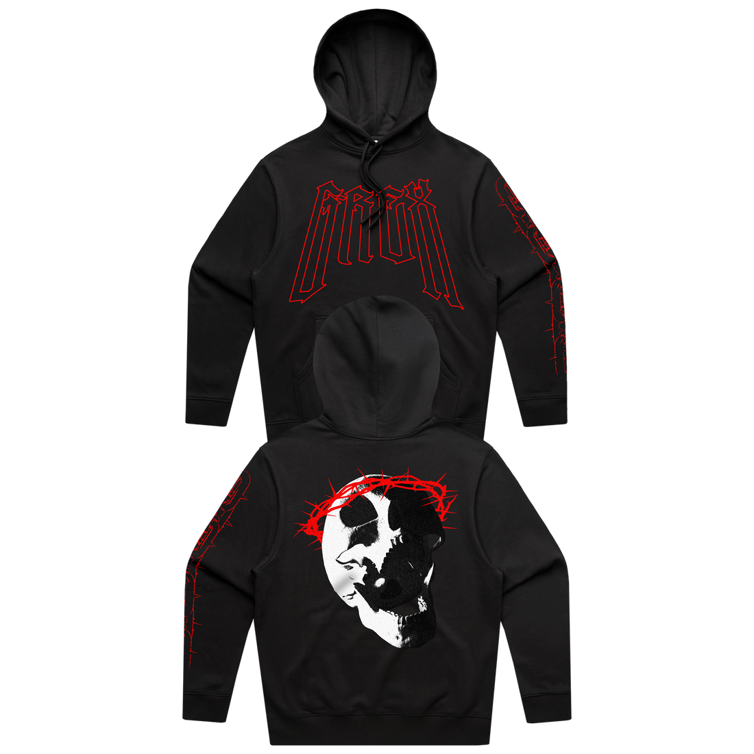 G-REX - Thorned Halo - Hoodie – KT8 Merch Co