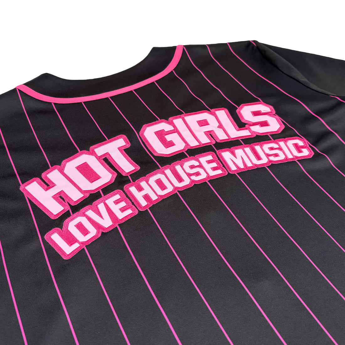 NOSTALGIX - HGLHM PINSTRIPE BASEBALL JERSEY (fixed quantity pre order)