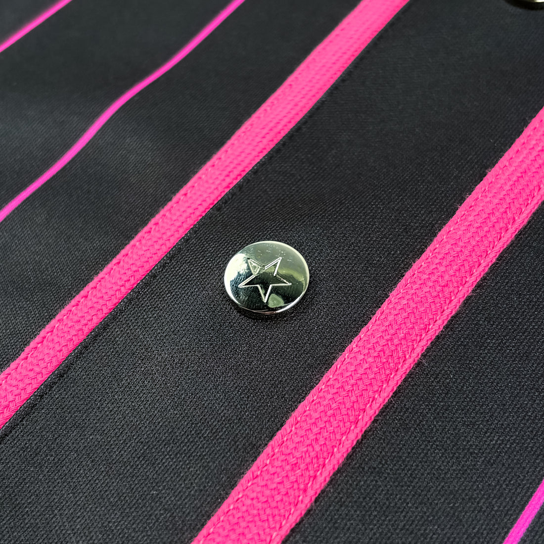 NOSTALGIX - HGLHM PINSTRIPE BASEBALL JERSEY (fixed quantity pre order)