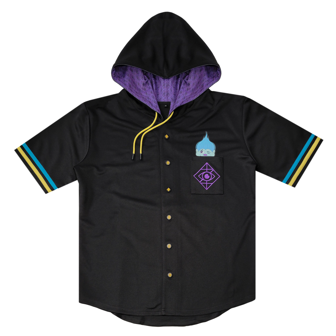 Zingara - Limited Edition Black Hooded Baseball Jersey – KT8 Merch Co