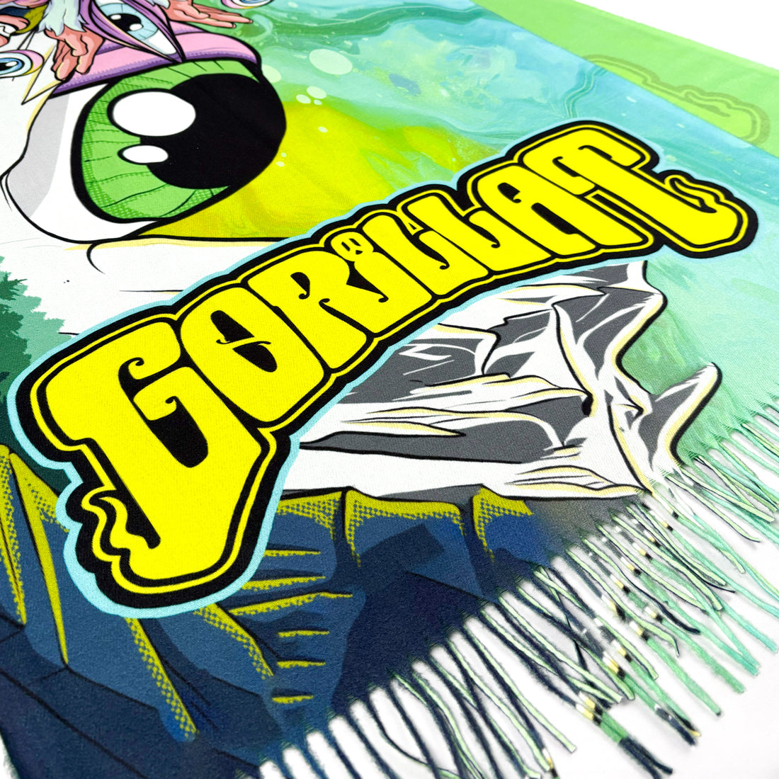 GorillaT - Wonky Mountains Pashmina