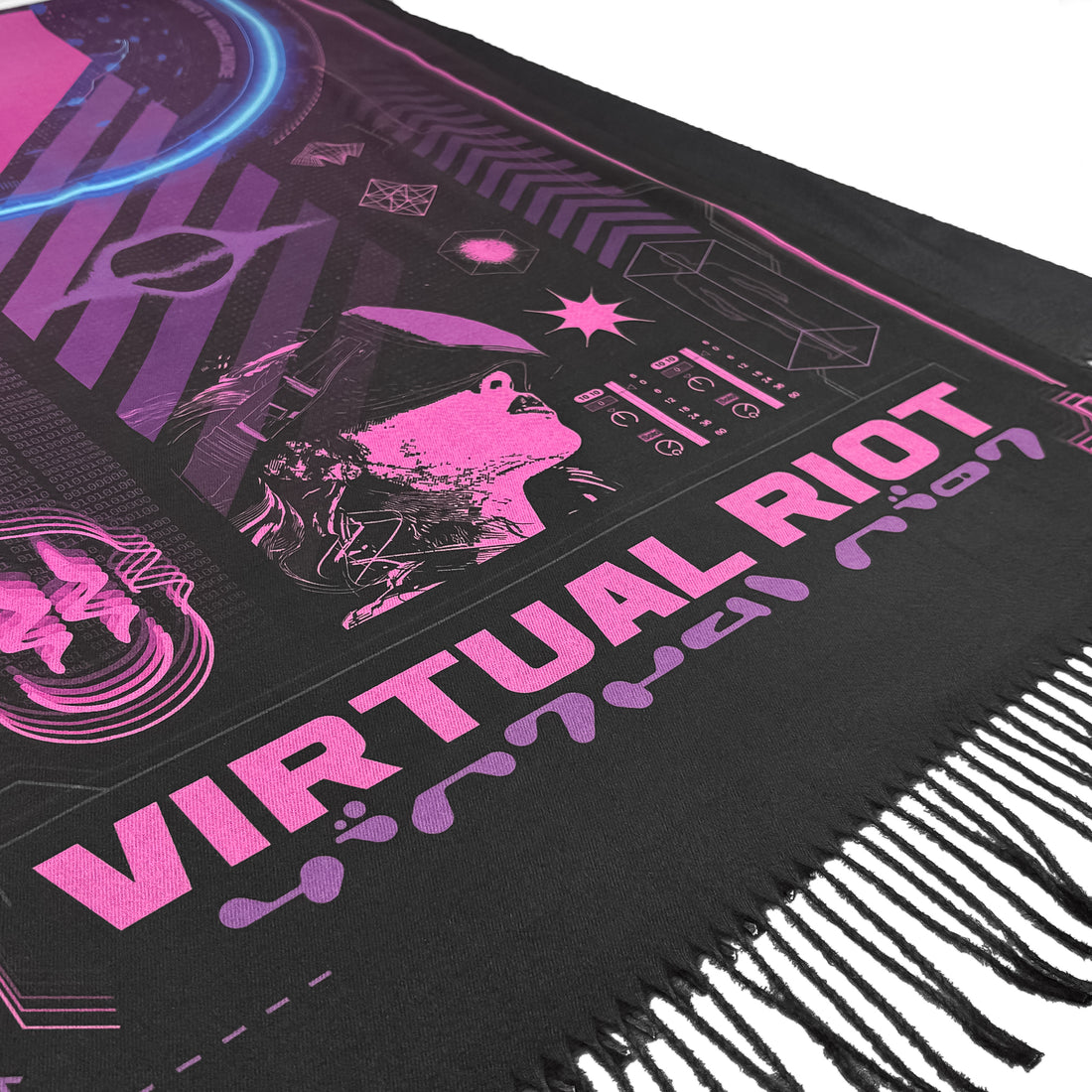 VIRTUAL RIOT - NEON FUTURE PASHMINA