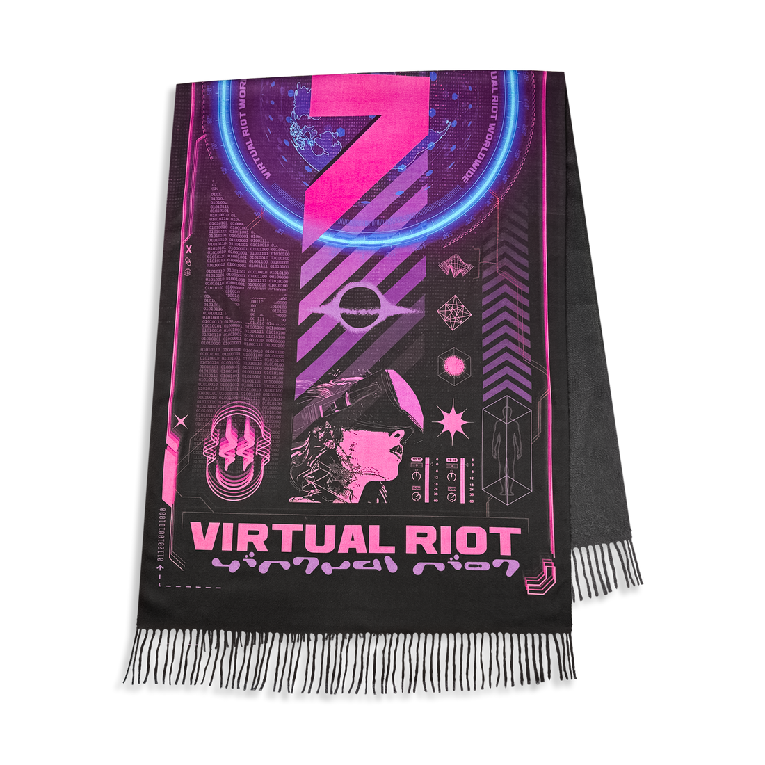 VIRTUAL RIOT - NEON FUTURE PASHMINA