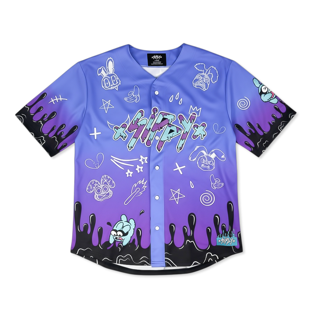 Sippy - Drippy Bunny Baseball Jersey – KT8 Merch Co