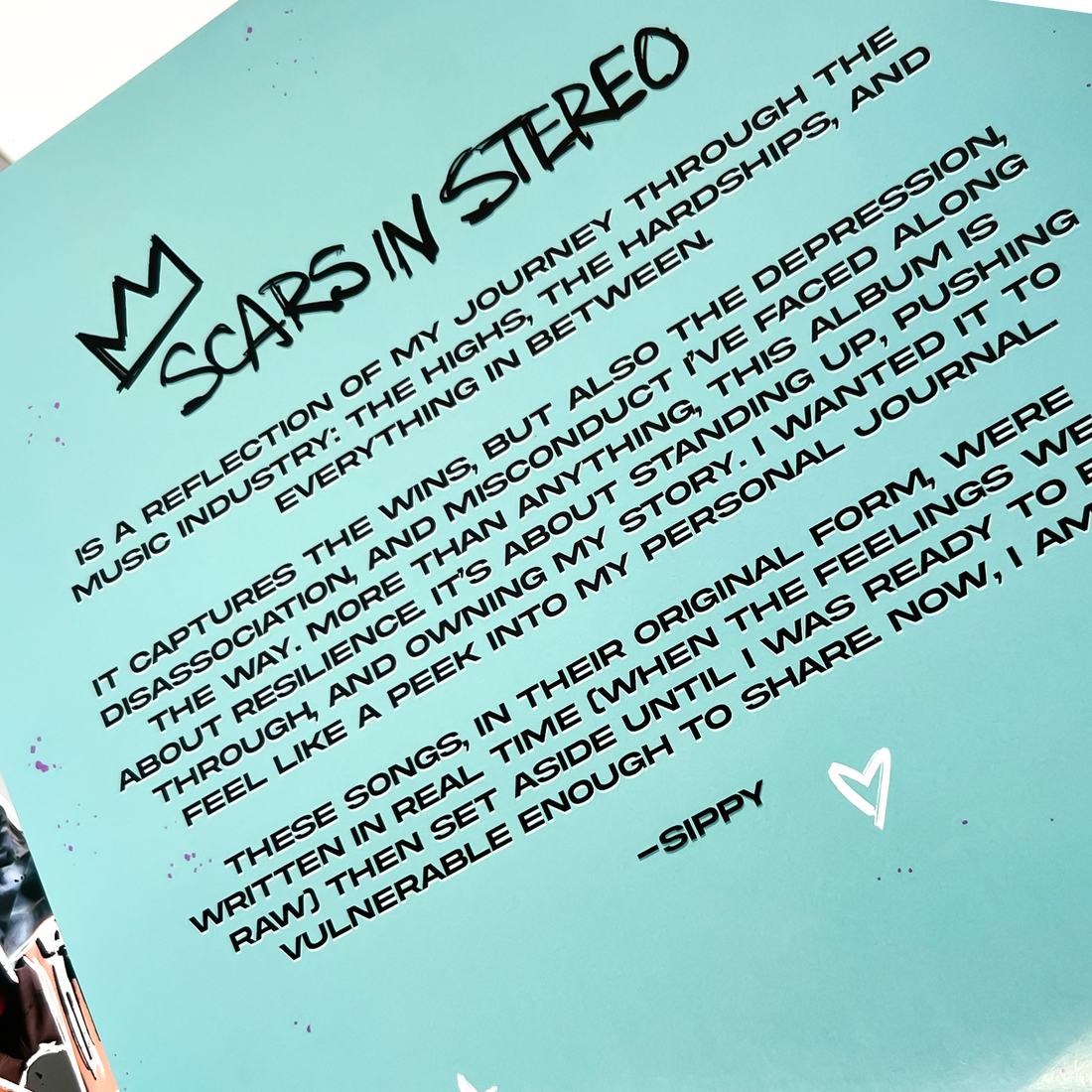 Sippy - Scars In Stereo Vinyl