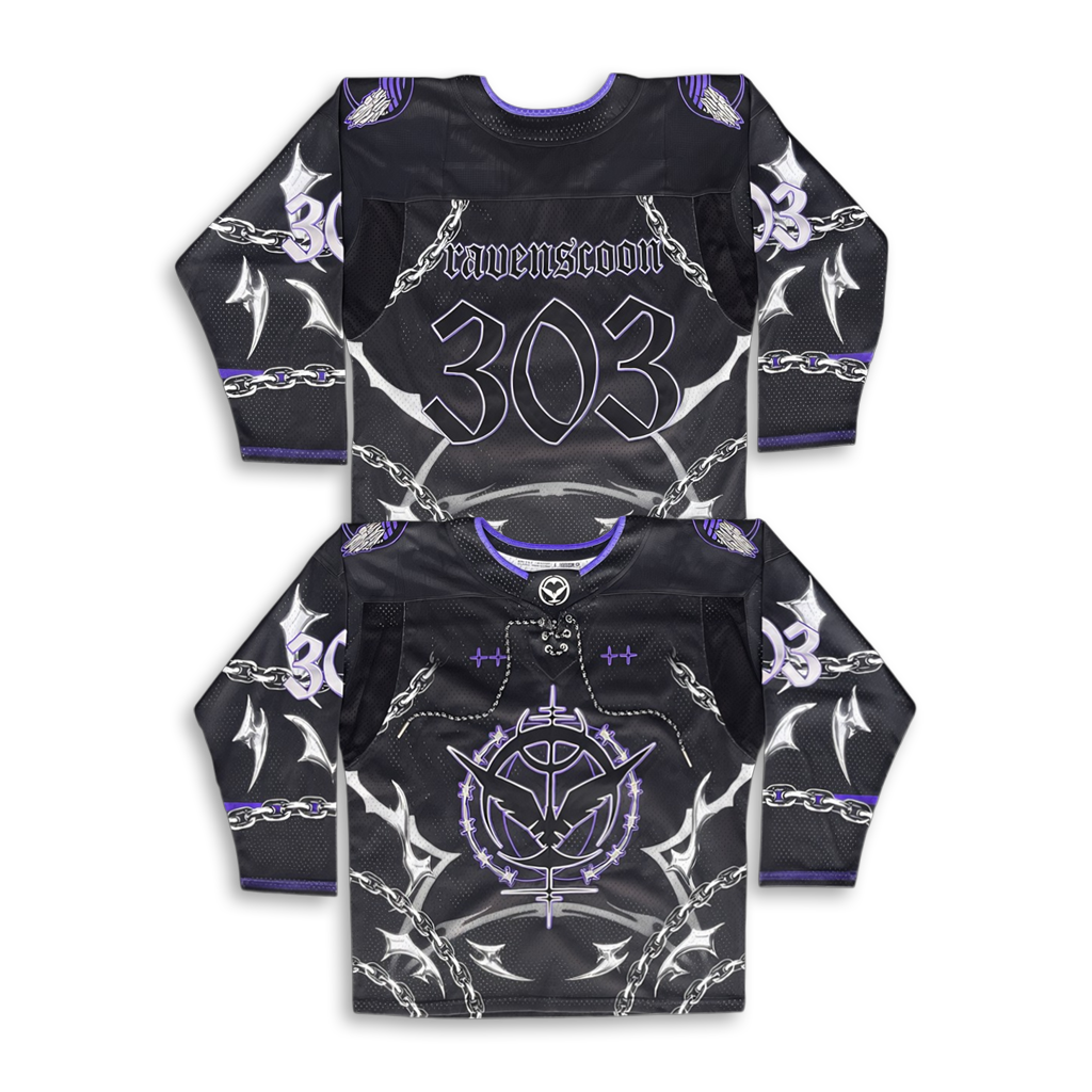 Ravenscoon - Cyber Hockey Jersey