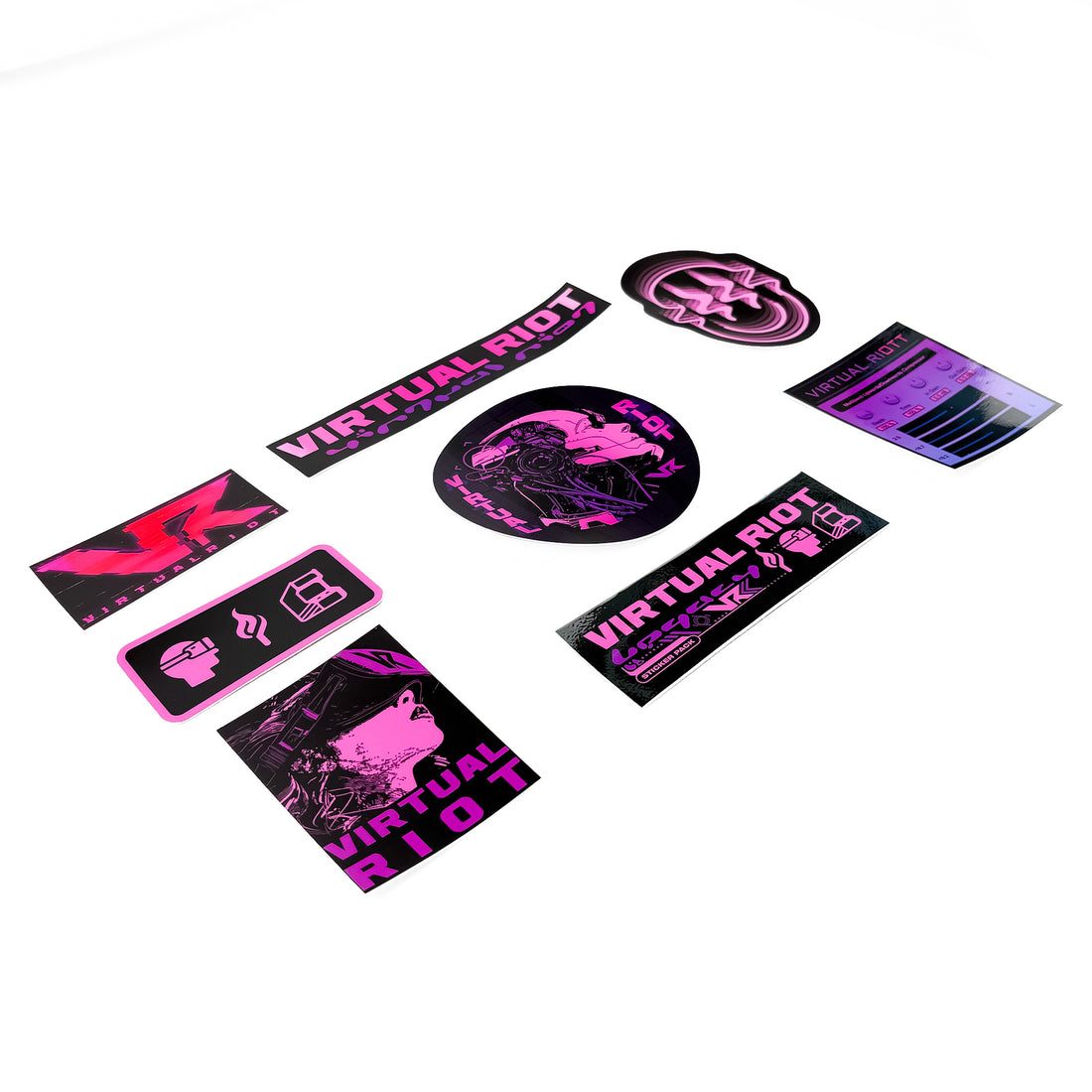 VIRTUAL RIOT - TAKEOVER STICKER PACKS