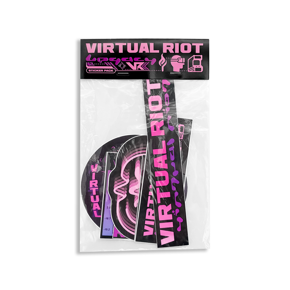 VIRTUAL RIOT - TAKEOVER STICKER PACKS