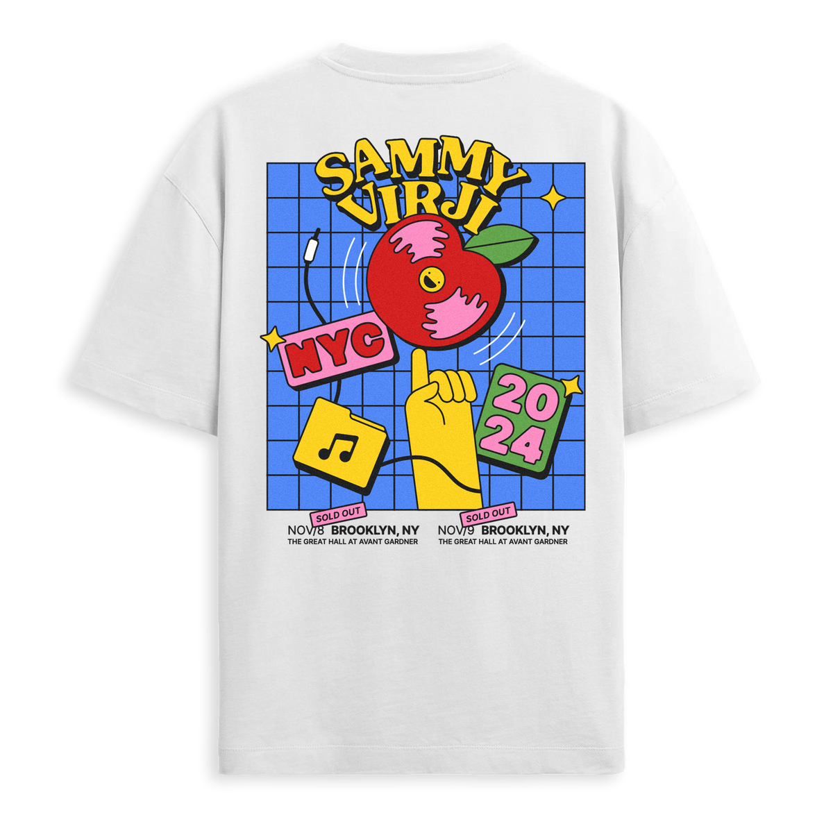 Sammi Virji - New York 2024 Premium Heavyweight Tee (pre sale) – KT8 ...
